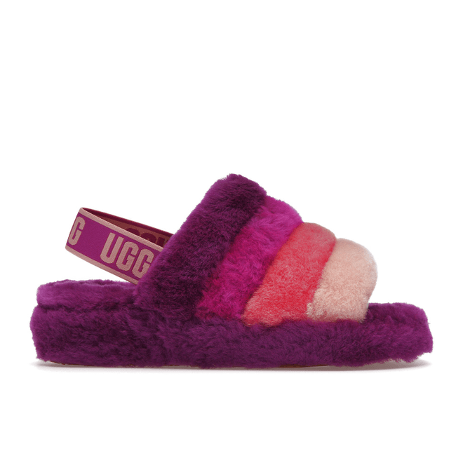 UGG Fluff Yeah Slide Berrylicious Multi (Women's) 1097169-BSML