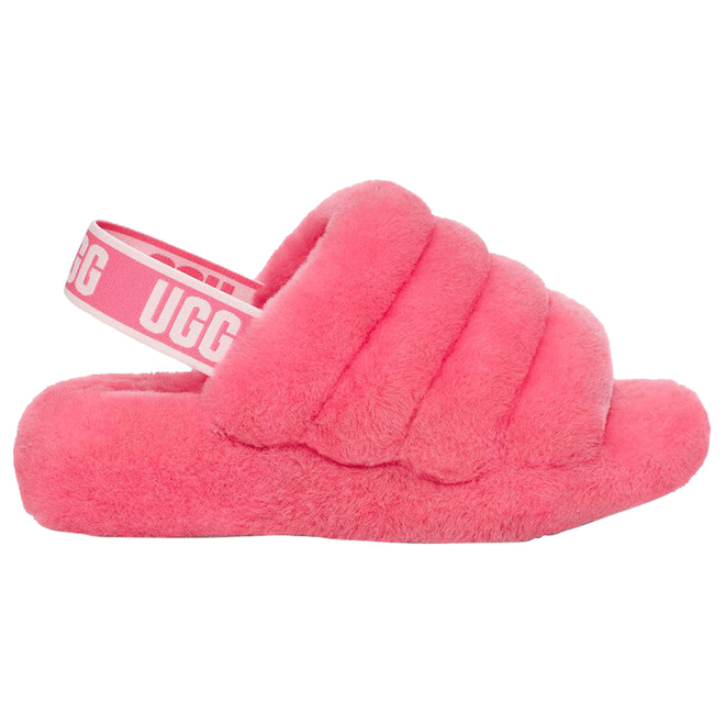 UGG Fluff Yeah Slide Pink Rose (Women's) 1095119-PKRS