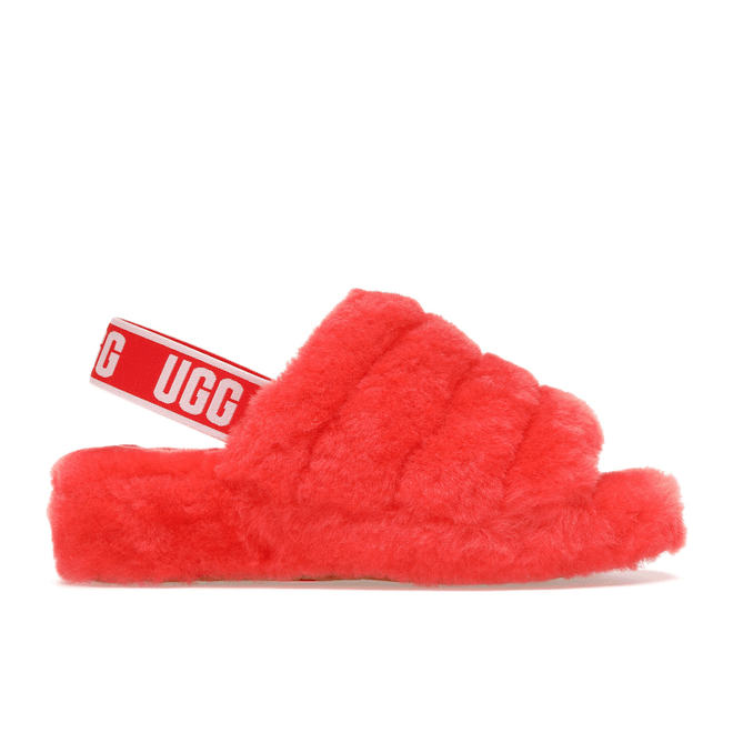 UGG Fluff Yeah Slide Red Currant (Women's) 1095119-RCRR