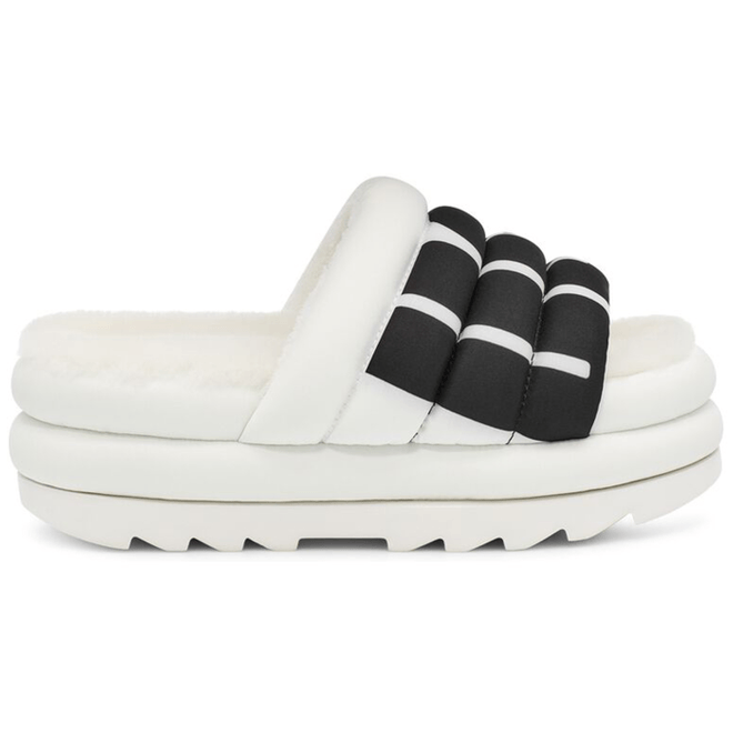 UGG Maxi Slide Logo White (Women's)