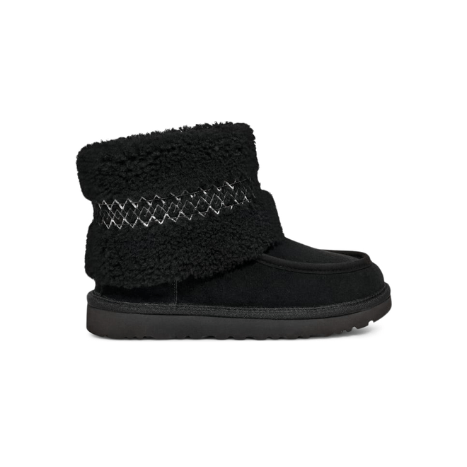 UGG Mini Heritage Braid Black (Women's) 1148930-BLK