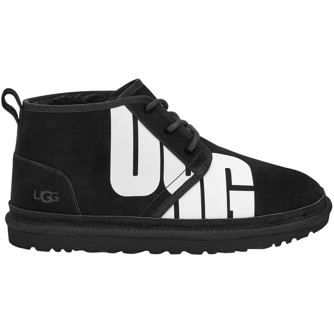 UGG Neumel Boot Chopd Black White