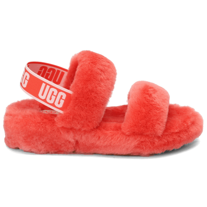 UGG Oh Yeah Slide Pop Coral (Women's) 1107953-PCRL