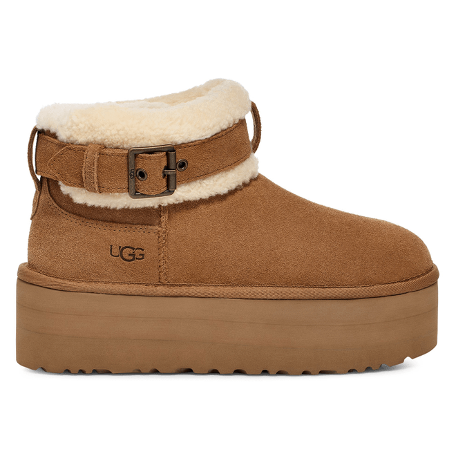 UGG Ultra Mini Belted Roller Boot Chestnut (Women's)