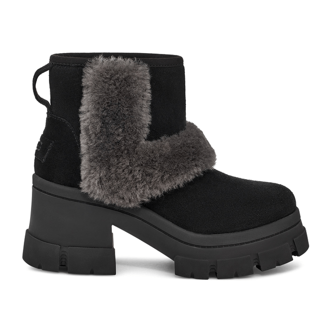 UGG Brooklyn Sunburst Heeled Boot Black