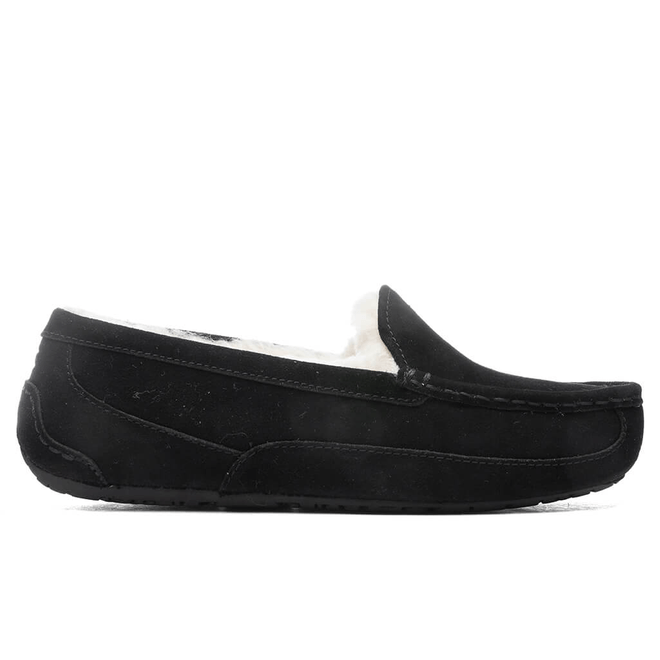 UGG Kids Ascot Slipper - Black Suede