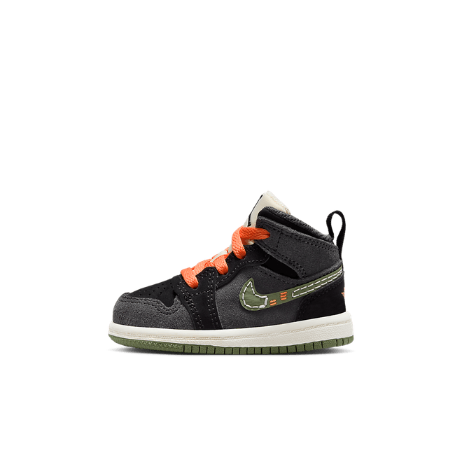 Jordan Jordan 1 Mid SE Craft (TD) - Anthracite/Sky J Light Olive/Black FD9093-003