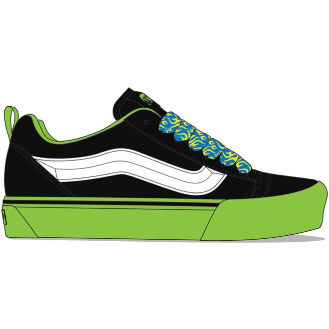 Vans Knu Skool Pop Outsole Green