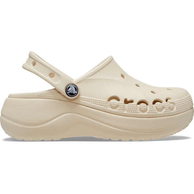 Crocs Baya Platform ClogsWinter White 