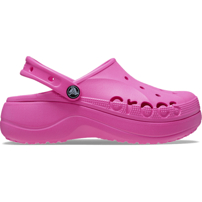 Crocs Baya Platform ClogsElectric Pink 