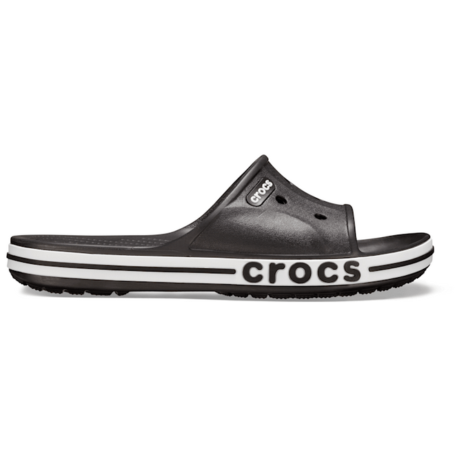 Crocs Bayaband Slides Black / White  205392-066