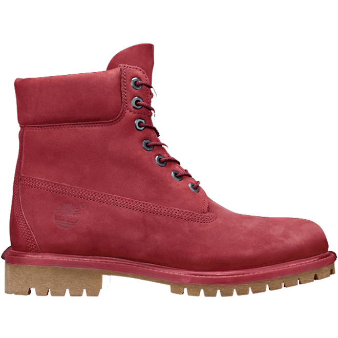 Timberland 6" Boot Pomegranate Burgundy Nubuck