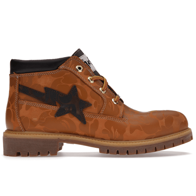 Timberland Chukka Boots A Bathing Ape Wheat