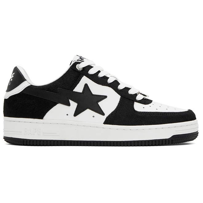 A Bathing Ape Bape Sta Black Calf Hair