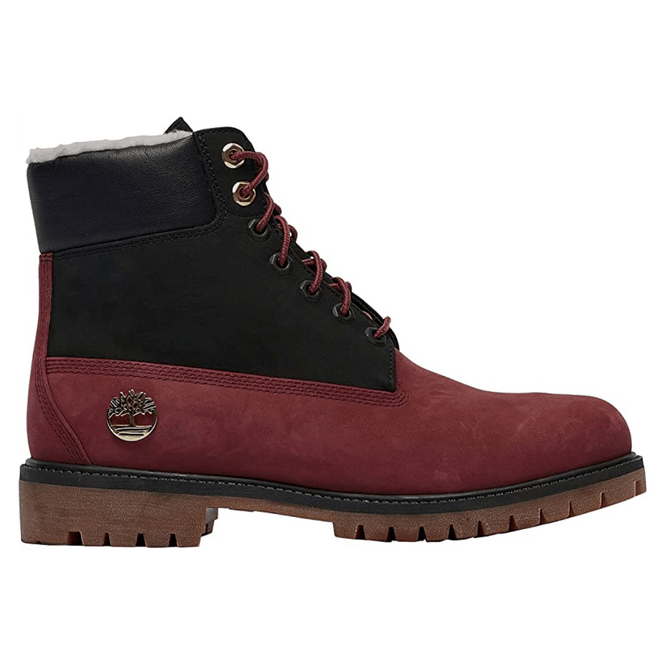 Timberland 6" Premium Boot Shearling Syrah Black (GS) TB0A2MZ1-V15