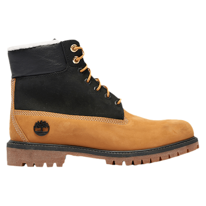 Timberland 6" Premium Boot Shearling Wheat Black (GS) TB0A2MZY-231