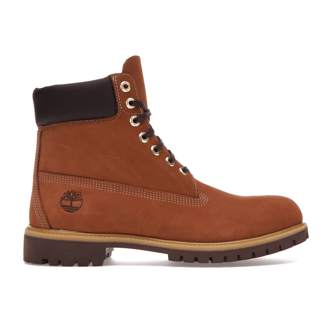 Timberland 6" Premium Waterproof Boot Rust Nubuck TB0A2JC7F13