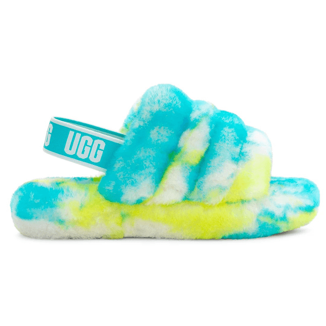 UGG Fluff Yeah Slide Oasis Blue (Kids) 1123636K-OBSL