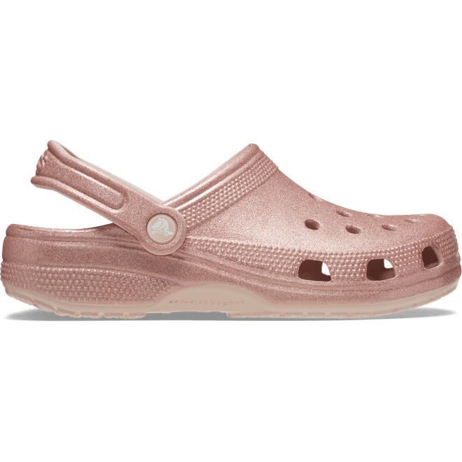 Crocs Unisex Classic Glitter Clogs Quartz Glitter 