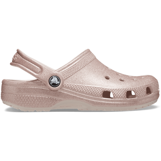 Crocs Kids Toddler Classic Glitter Clogs Quartz Glitter 