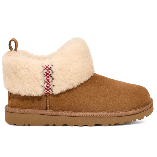 UGG Classic Ultra Mini Boot Heritage Braid Chestnut (Women's)