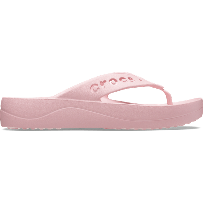 Crocs Women Baya Platform Flips Petal Pink 