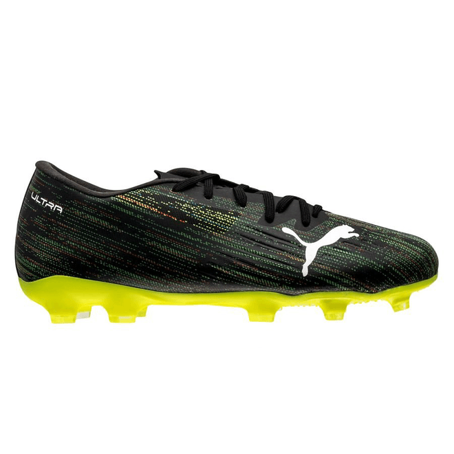 Puma Ultra 2.2 FG AG Black Yellow Alert (GS) 106359-02