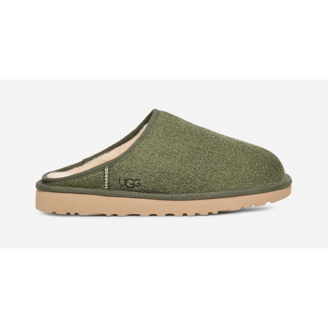 UGG Classic Shaggy Suede Slip-On Men Deep Shade