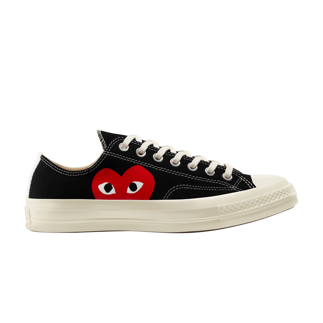 Converse Comme des Garçons PLAY x Chuck 70 Low 'Black' 2023  A08796C