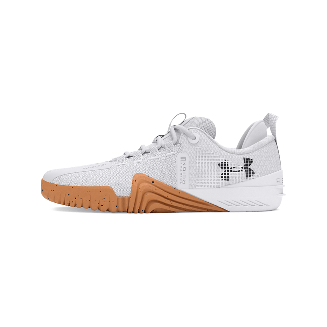 Under Armour TriBase Reign 6 'White Distant Grey Gum'  3027341 100