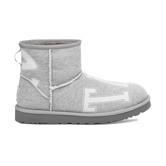 UGG x Telfar Fleece Mini Heather Grey