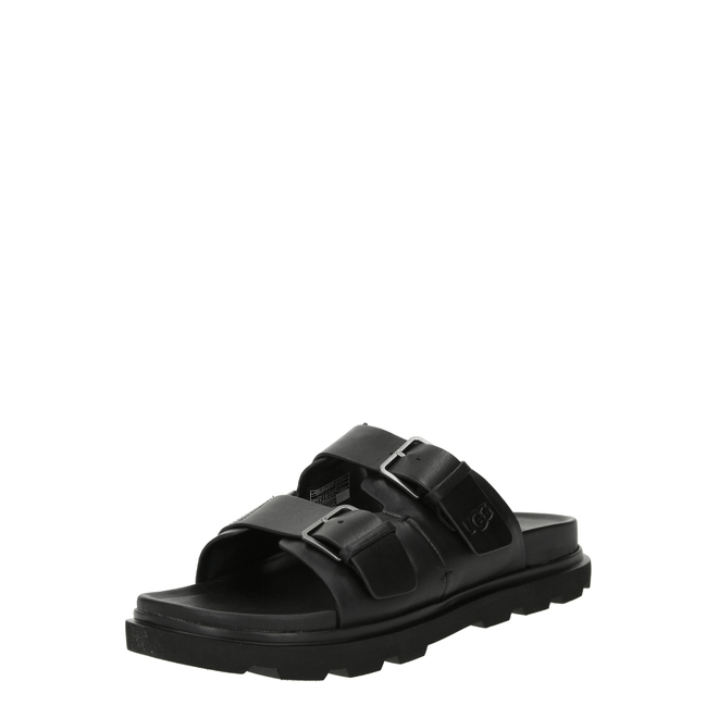 UGG® Capitola Buckle Slide Men Black 1153102-BLK