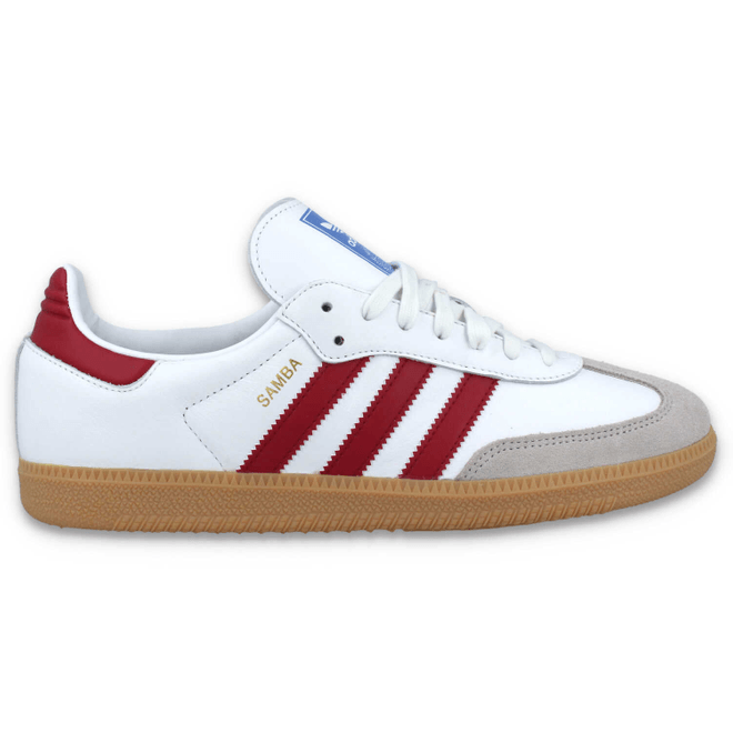 adidas Wmns Samba OG 'White Burgundy Gum' | IF3813 | Sneakerjagers