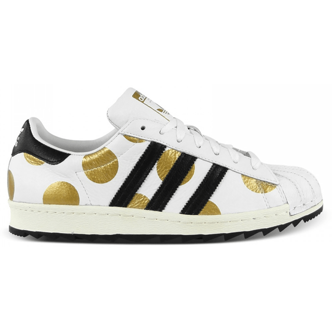 adidas JS Superstar 80s Ripple White Black Gold G61527