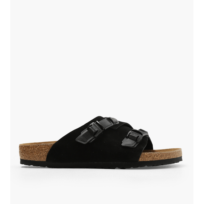 Birkenstock Zürich Tech Suede Leather Black 1026783