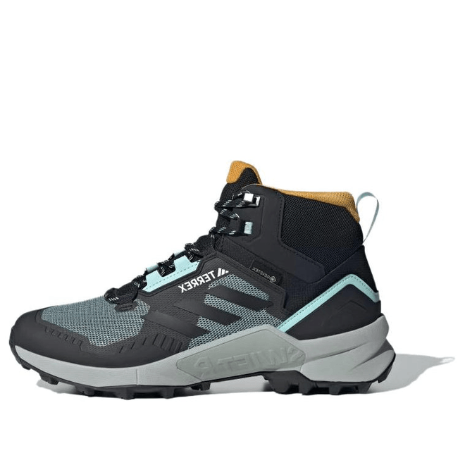 adidas Terrex Swift R3 Mid GORE-TEX 'Black Aqua Yellow'  IE6908