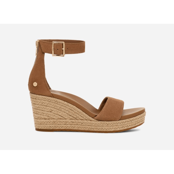 UGG® Aylani Wedge Sandal Brown