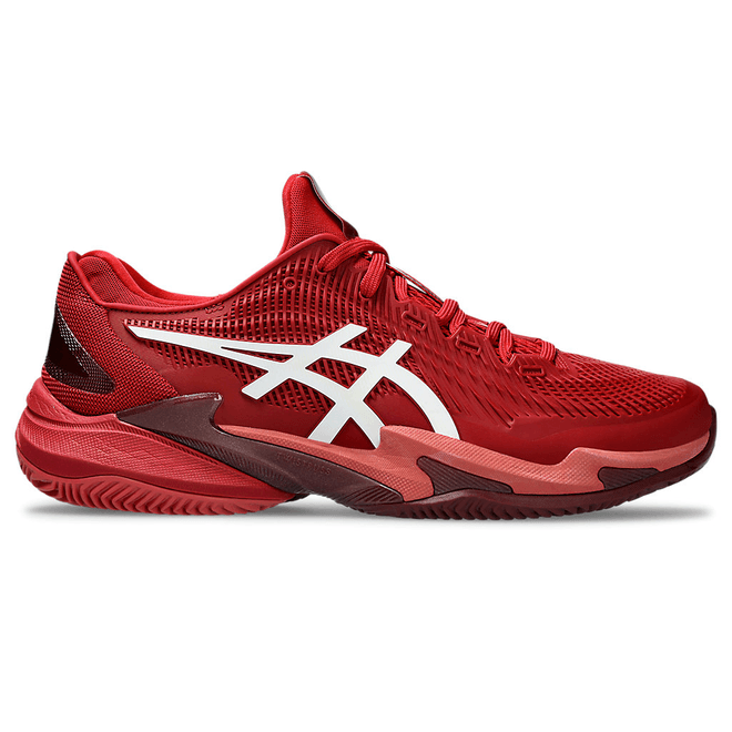 ASICS COURT FF 3 NOVAK CLAY Cranberry 1041A362-962