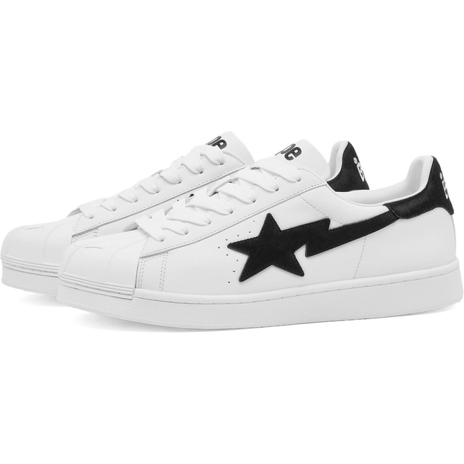 A Bathg Ape Men's Skull Sta #2 Sneaker White