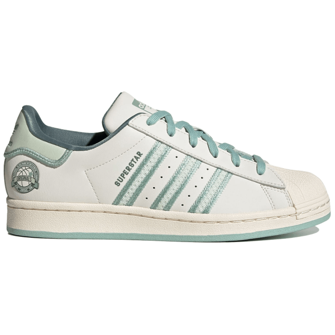 adidas Superstar Originals Chalk White Green (Women's) IE5532