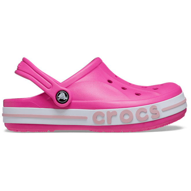 Crocs Kids Bayaband Clogs Electric Pink / Petal Pink  207019-6XD