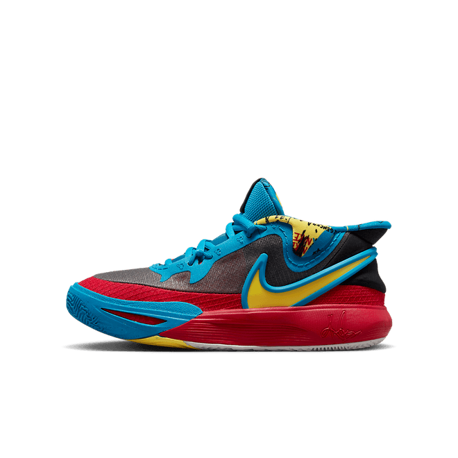 Nike Kyrie 8 GO SE GS 'Black Blue Tour Yellow'  DQ8080 012