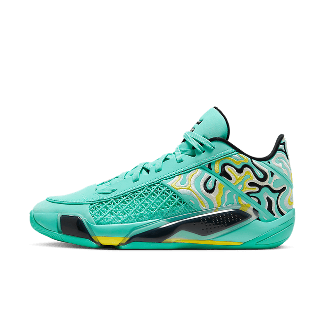 Air Jordan Guo Ailun x Air Jordan 38 Low PF 'Hyper Turquoise'  FZ3223 300