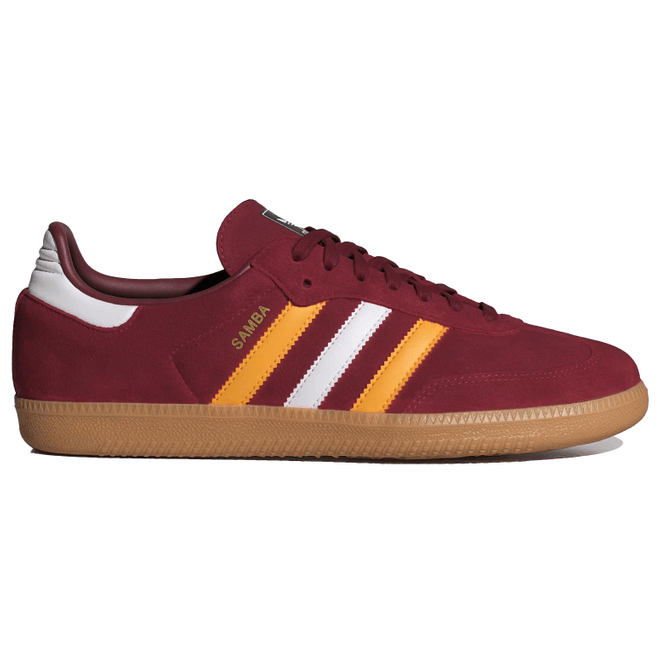 adidas Wmns Samba OG 'Burgundy Yellow Gum'  IG1825