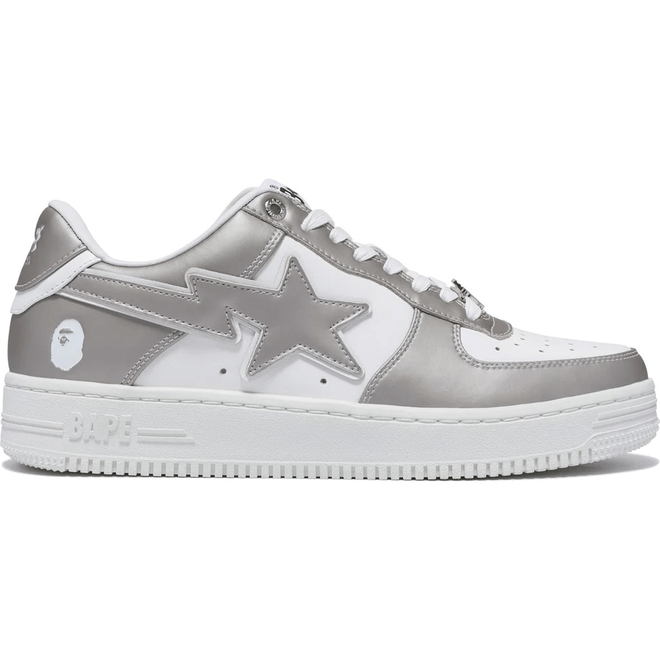 A Bathing Ape Bape Sta #4 Silver 1J80-191-053-SVA/001FWJ801053I-SVR