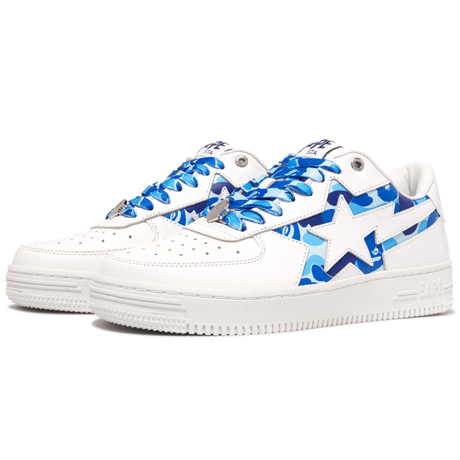 A Bathing Ape Bape Sta Icon ABC Camo Blue 1K30-191-307-BLU/1K30-291-307-BLU/001FWK301307M-BLU