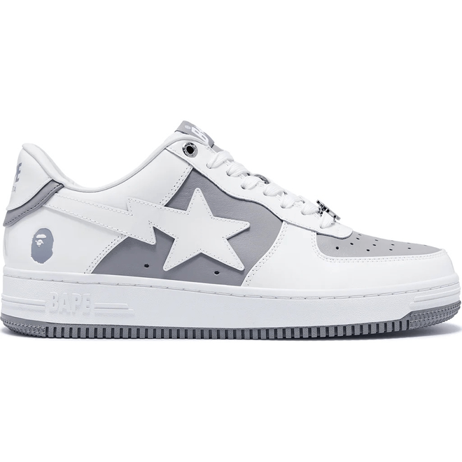 A Bathing Ape Bape Sta Low #6 Gray 1K30-191-328-GRA/001FWK301328M-GRA