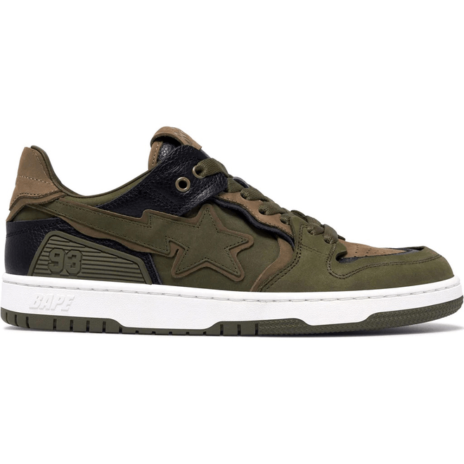 A Bathing Ape Sk8 Sta #6 Olive Drab