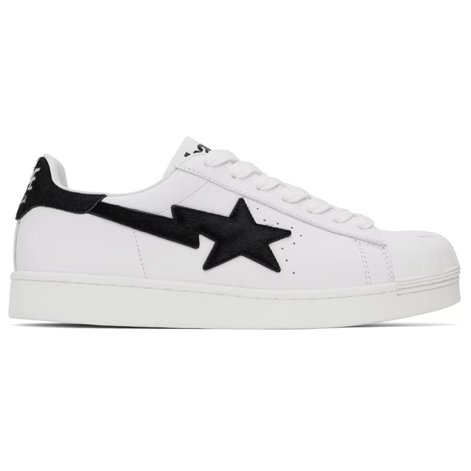 A Bathing Ape Skull Sta #2 White