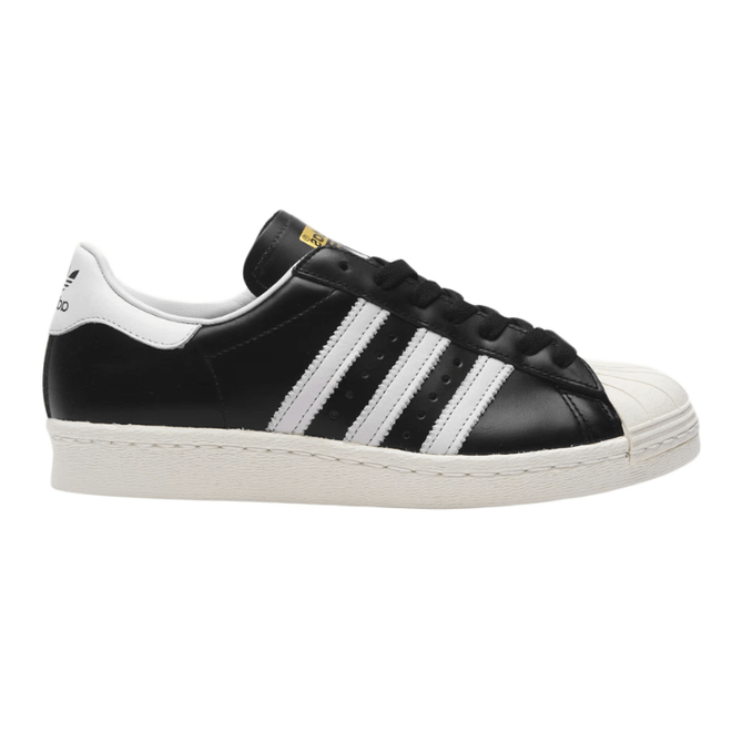 adidas Superstar 80s DLX Black Vintage White S74935